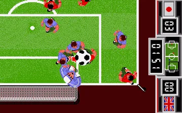 Fighting Soccer screen shot game playing